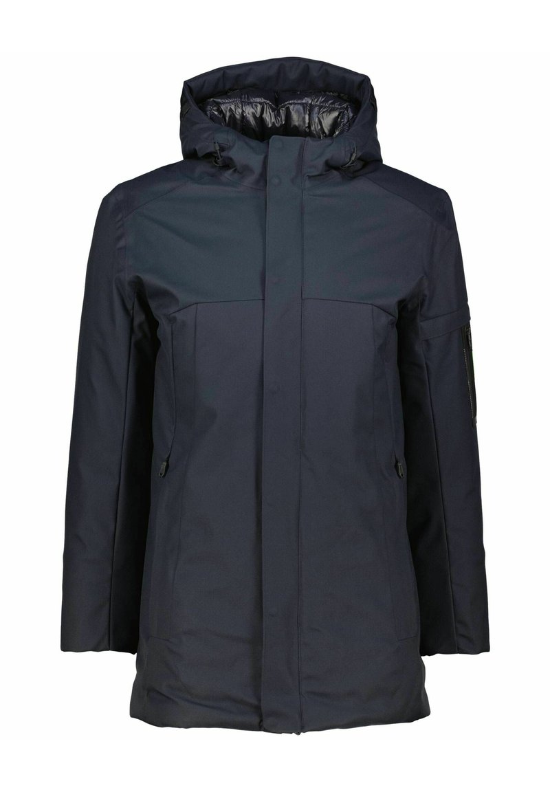 Boss Wintermantel donkerblauw