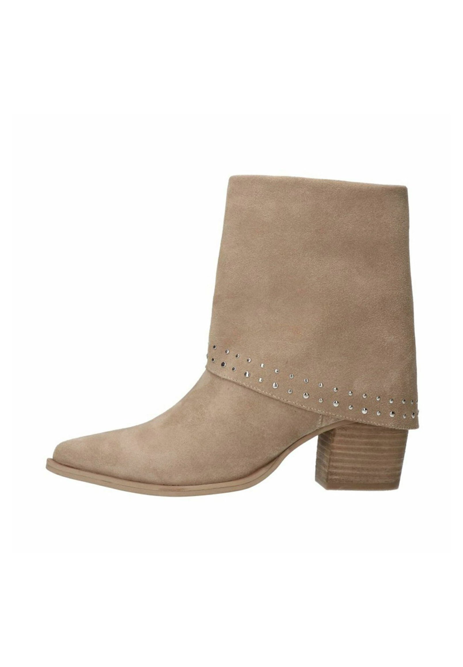 Manfield MIT NIETEN UND UMSCHLAG - Cowboy-/Bikerstiefelette  