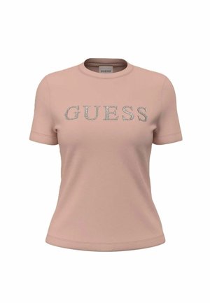 Guess, T-shirt imprimé - pink