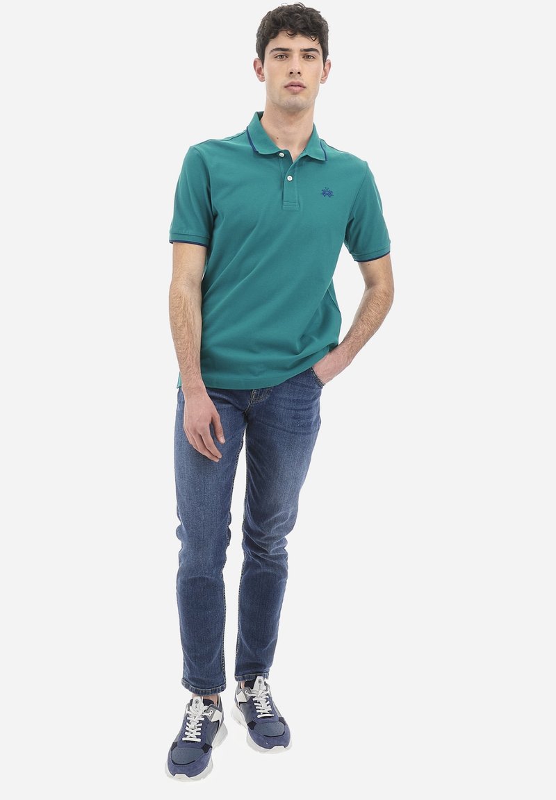 LA MARTINA Poloshirt petrol LA MARTINA Poloshirt petrol