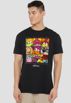 JIM HENSON FRAGGLE ROCK SQUARED - T-Shirt print - black