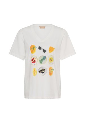 Culture, CUCAHIL - T-shirt print - spring gardenia