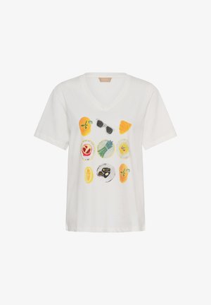 Culture, CUCAHIL - T-shirt print - spring gardenia
