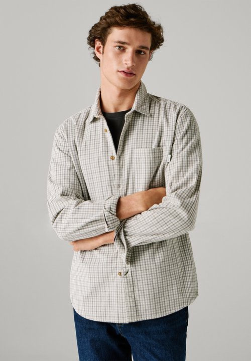 Chemise homme haut de gamme brodée et imprimée - KJEHOME - Manches