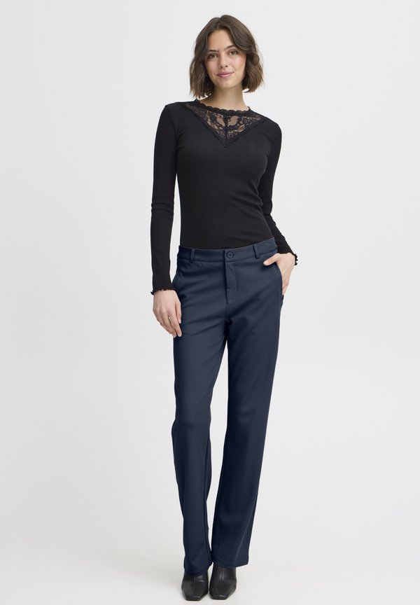 FRLANO - Trousers - dark peacoat2