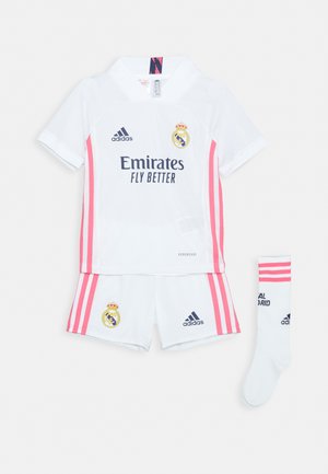 REAL MADRID AEROREADY SPORTS FOOTBALL MINIKIT SET - Sports shorts - white