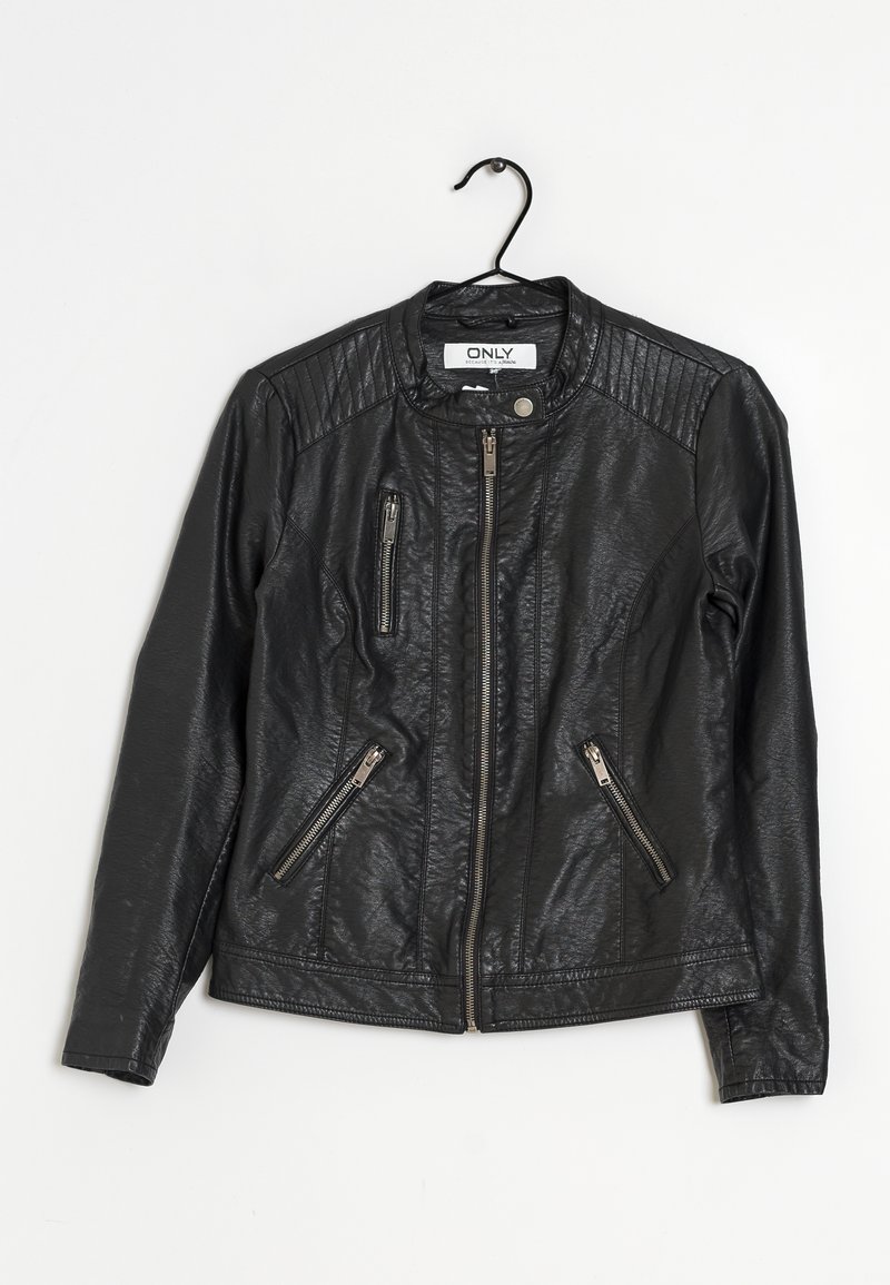 ONLY Kunstlederjacke - black