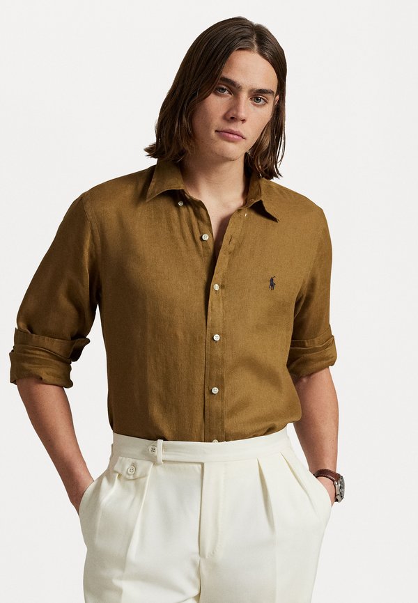 CUSTOM FIT LINEN SHIRT - Shirt - sandsurf