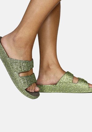 Cacatoès Sandales de bain - dark kaki