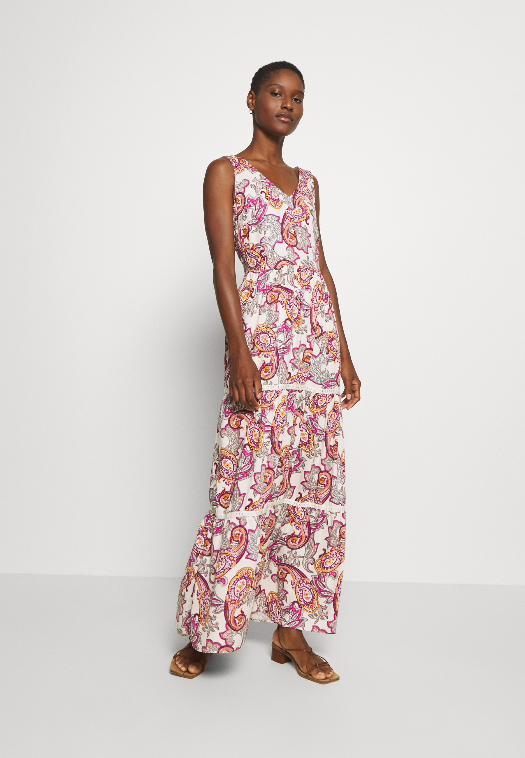 comma Maxi jurk light pink Zalando.nl comma Trui light pink Zalando.nl