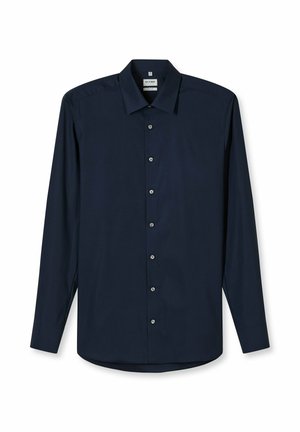 LEVEL FIVE BODY FIT LANGER ARM STRETCH - Overhemd - marine