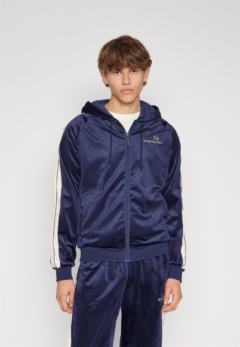 Sergio Tacchini VINTAGE TRACKTOP - Veste de surv??tement - navy/dawn/bleu marine - ZALANDO.CH