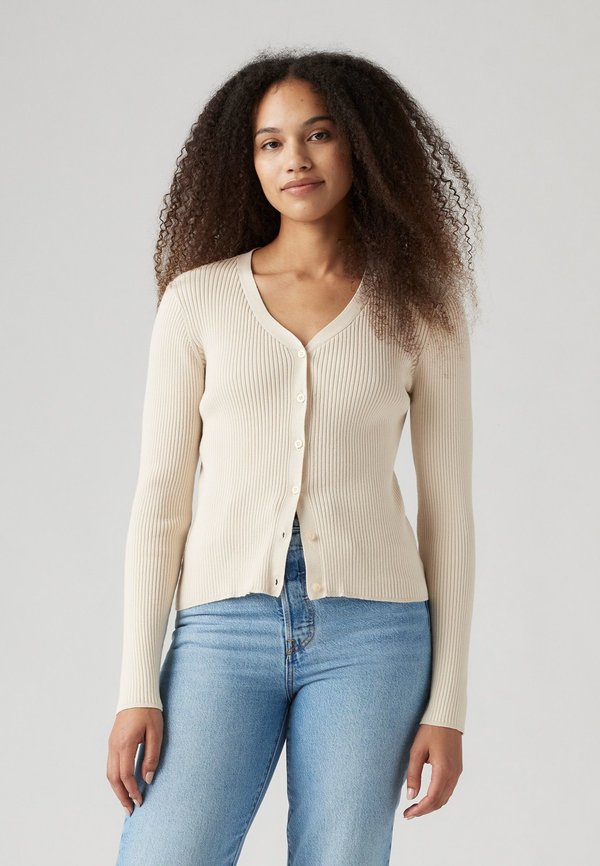 TULIP CARDIGAN - Cardigan - oatmeal heather2