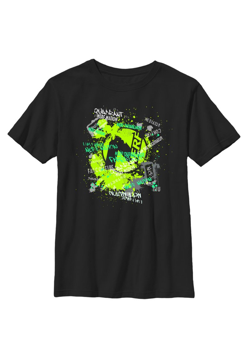 Henry Tiger NERF NERF GRAFFITI - T-Shirt print - black/schwarz - Zalando.de