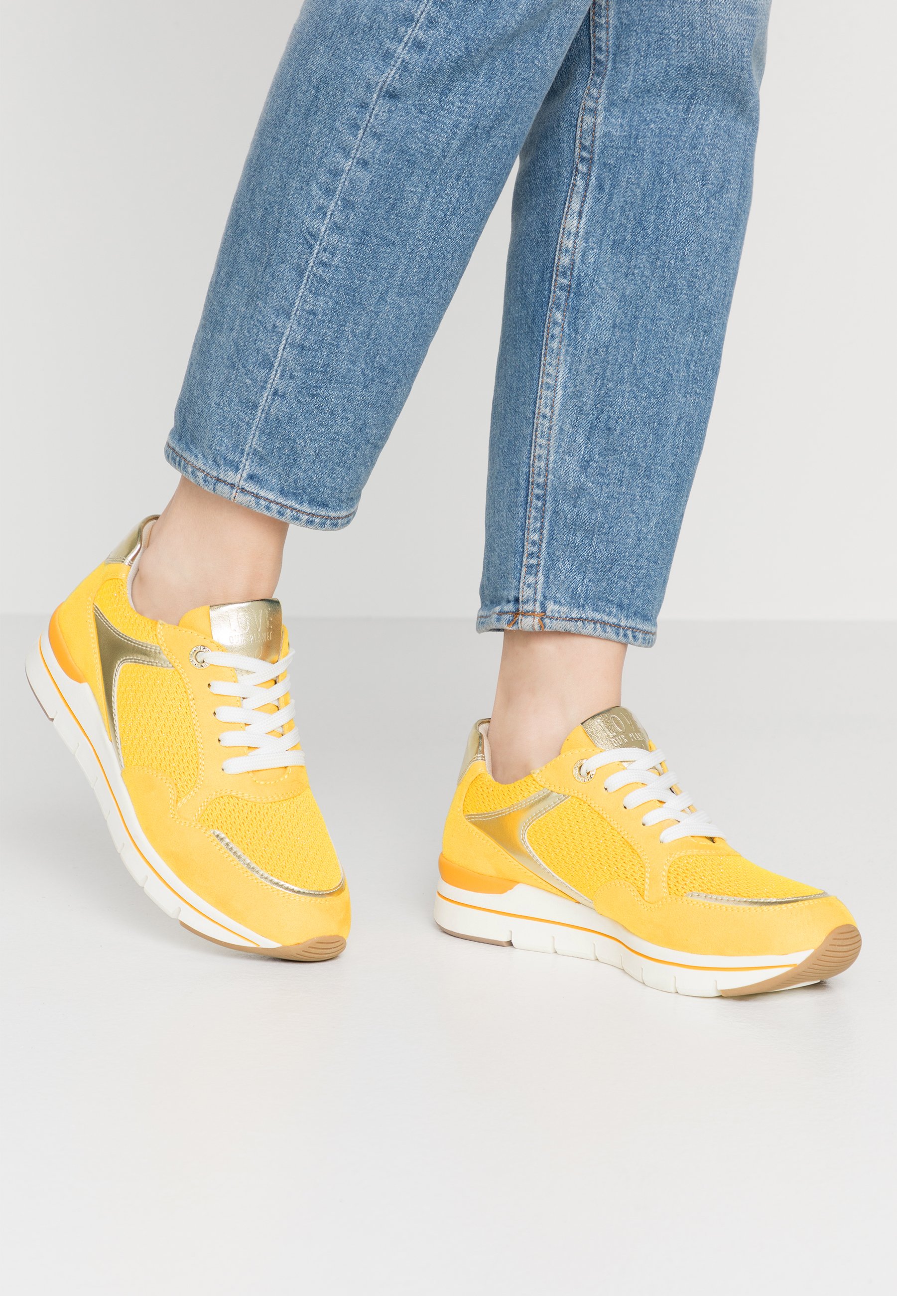 LOVE OUR PLANET by MARCO TOZZI Joggesko yellow Zalando.no LOVE OUR PLANET by MARCO TOZZI Joggesko yellow Zalando.no