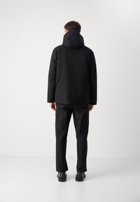 Calvin Klein HOODED JACKET  - Vinterjakker - black