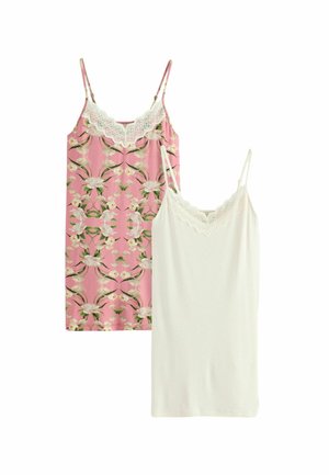 B by Ted Baker REGULAR FIT -  2 PACK   - Cămașă de noapte - pink floral cream