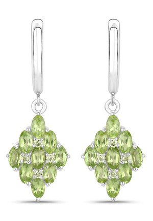 PERIDOT EDELSTEINO - Boucles d'oreilles - silberfarben