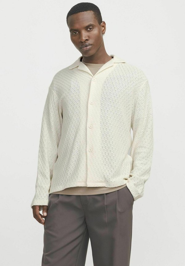 LOCKER GESCHNITTEN - Hemd - cloud dancer