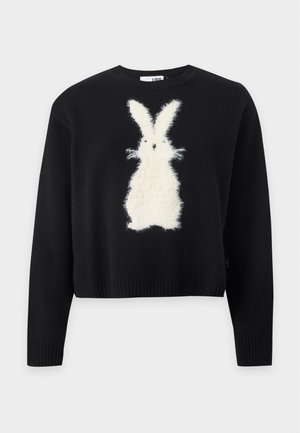 Love Moschino, GRAPHICS - Пуловер - black