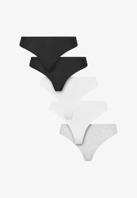 Sélectionné, black black white white heathergrey