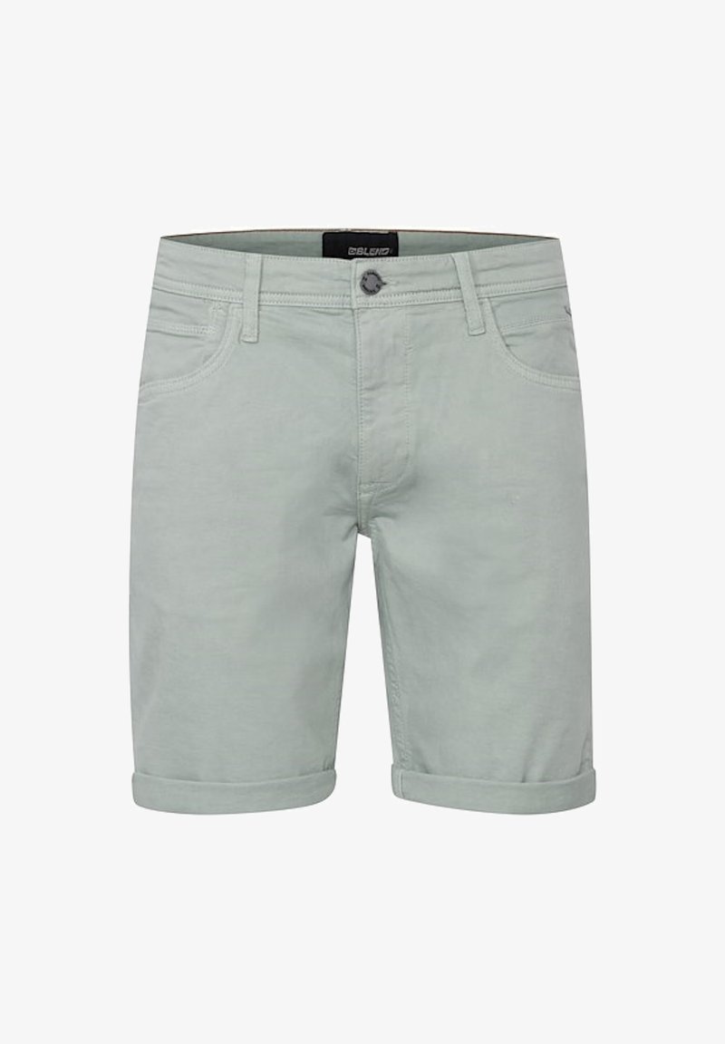 Blend BLEND SHORTS MIT KNOPF REISSVERSCHLUSS - Jeans Shorts - grün