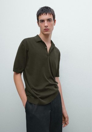 SHORT SLEEVE - Polo shirt - khaki