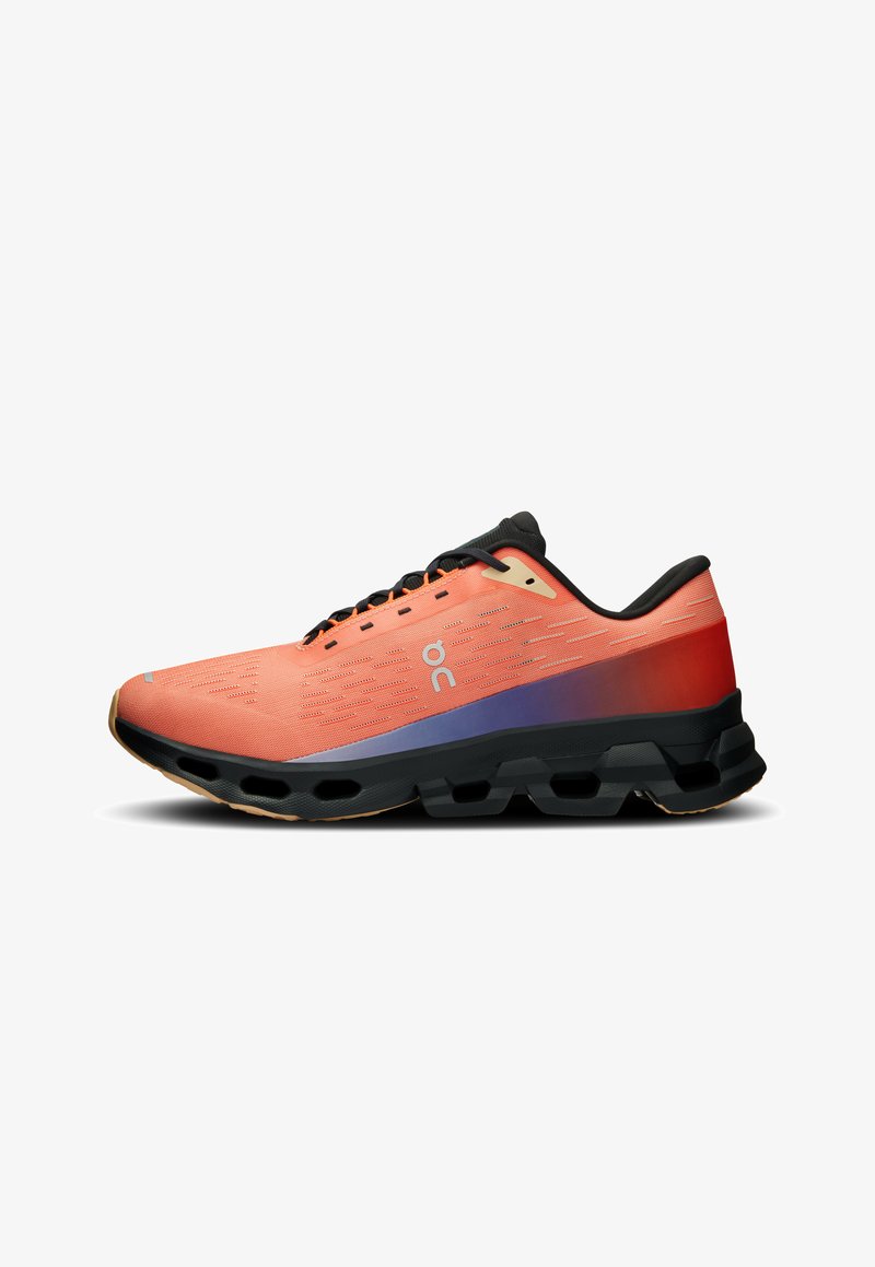 On CLOUDSPARK - Road running shoes - flame black