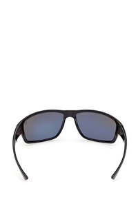 Timberland INIETTATO - Gafas de sol - nero lucido verde scuro