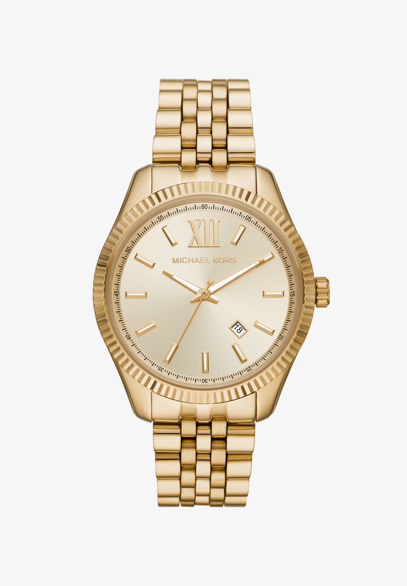 Michael Kors LEXINGTON Uhr Gold coloured goldfarben Zalando de michael-kors-lexington-uhr-gold-coloured-goldfarben-zalando-de