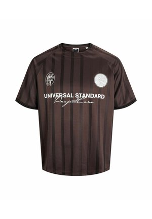 T-shirt con stampa - seal brown