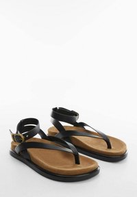 Mango Infradito - black