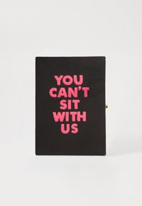 BOOK YOU CAN'T SIT WITH US STRAPPED - Clutch - black