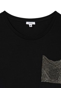 Terranova CON TASCHINO CON STRASS - T-shirt con stampa - nero