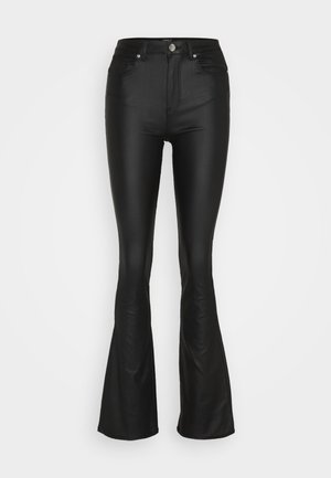ONLY ONLPAOLA FLARED - Stoffhose - black
