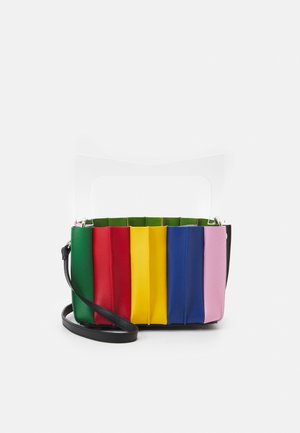 LARA SET - Kabelka - black/rainbow