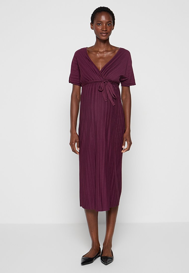 Mamalicious Jurk donkerpaars Mamalicious Jurk donkerpaars