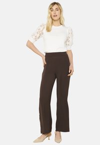 LolaLiza Apdrukāts T-krekls - optical white