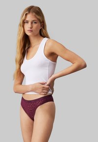 Calvin Klein Underwear BRAZILIAN ICON  - Fecskék - mauve wine