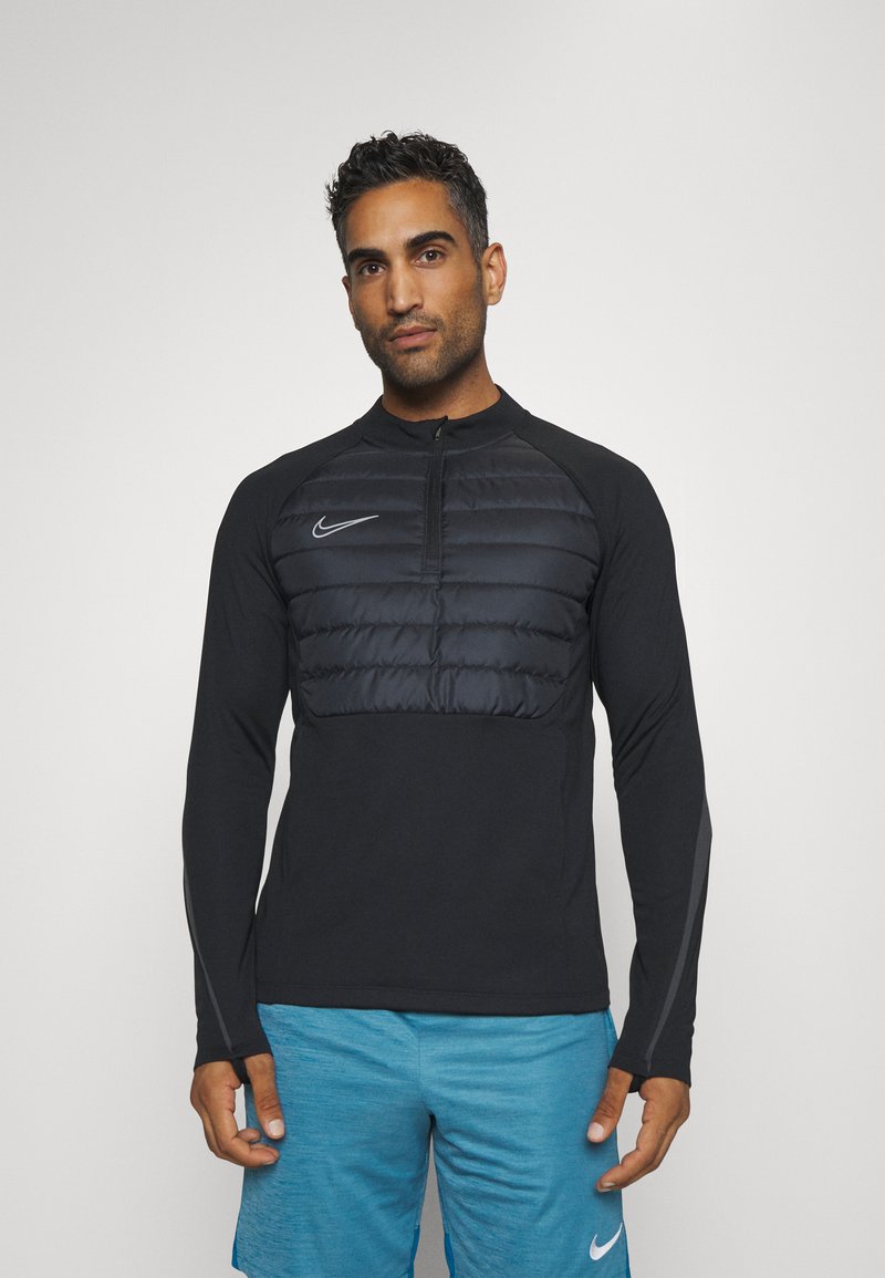 Nike Performance TOP - Maglietta a manica lunga - black/anthracite/reflective silver