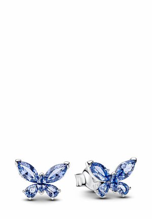 À TIGE PAPILLON - Boucles d'oreilles - silver-coloured