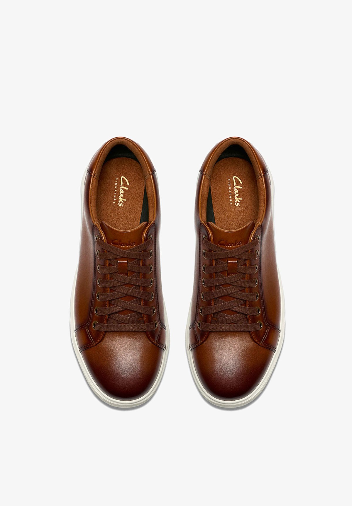 Scarpa Sneaker Clarks Gereld Tie Uomo – Morbida, Leggera, Con Tecnologia Cushion Soft E Suola Ammortizzata