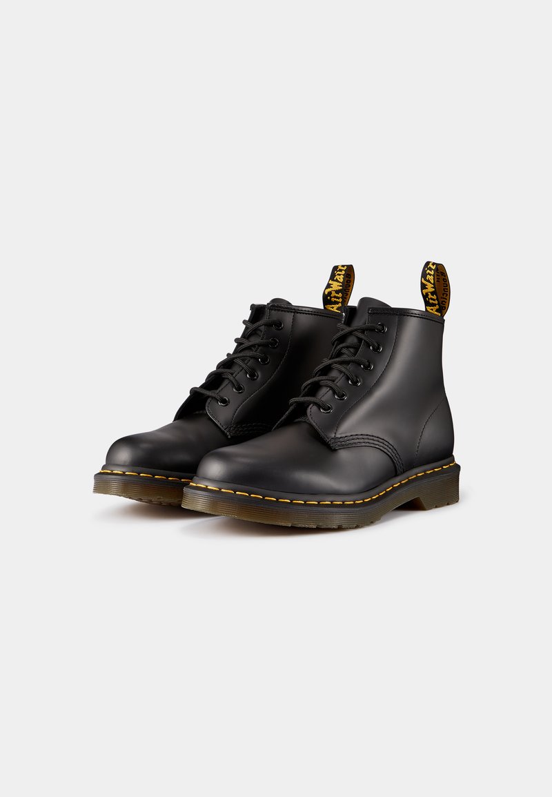 Dr. Martens 101 STITCH SMOOTH UNISEX - Schnürstiefelette - black 