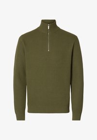 Nevybráno, deep lichen green