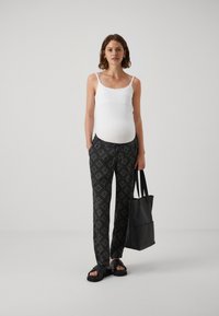 Anna Field MAMA - NURSING 2 PACK  - Topp - black/white Väikepilt 1