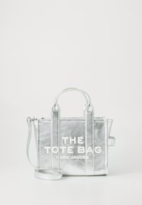 THE SMALL TOTE - Sac à main - silver-coloured