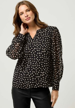 Bluse - black