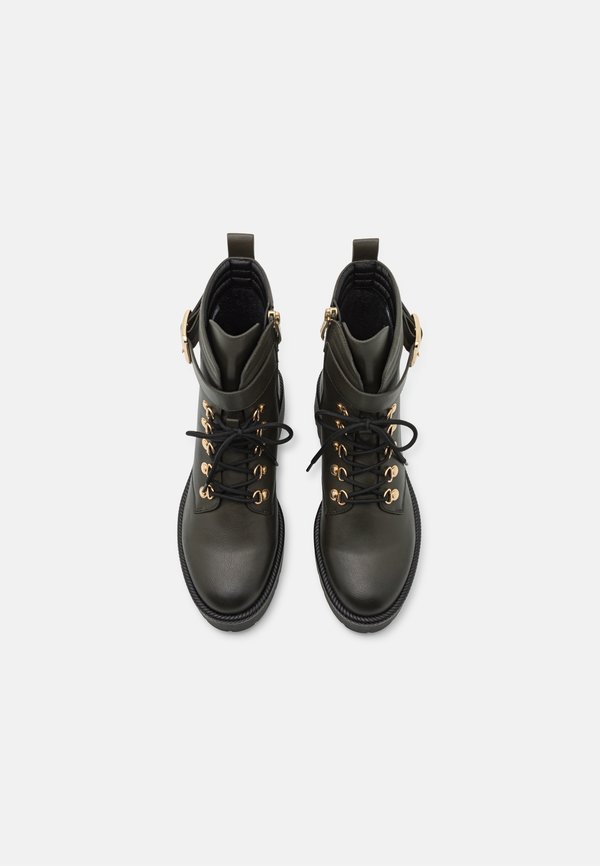 Platform ankle boots - moss2