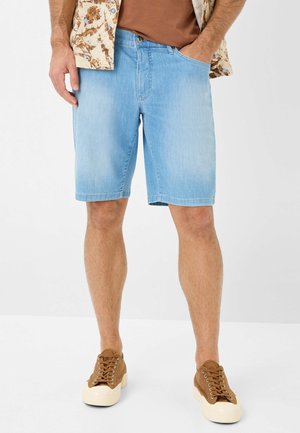 STYLE BALI - Jeansshort - ocean blue used