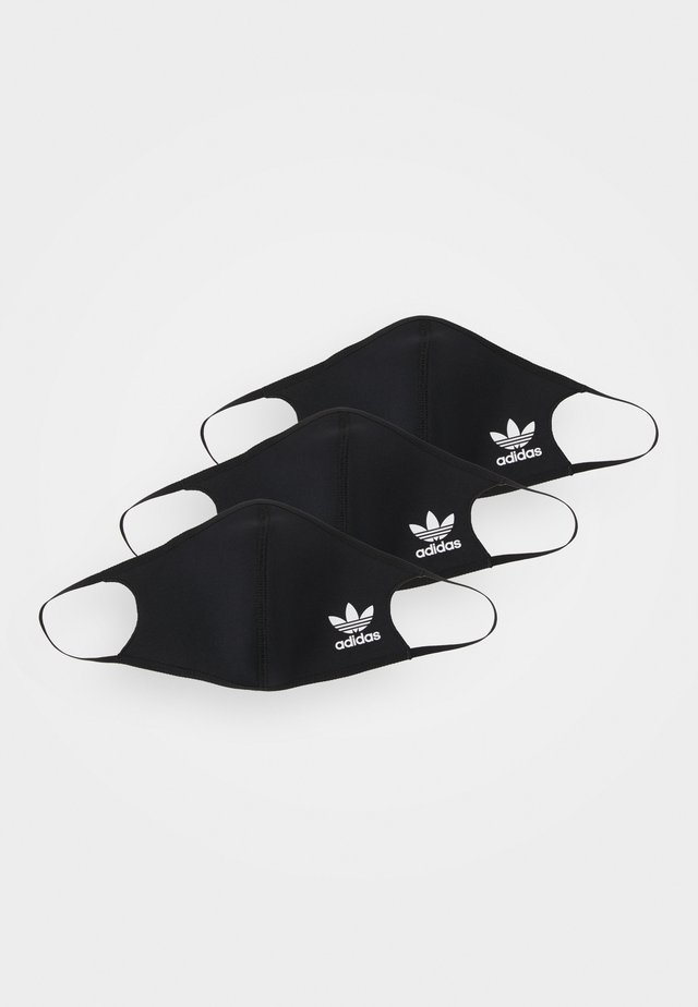 FACE 3 PACK UNISEX - Tygmasker - black/white